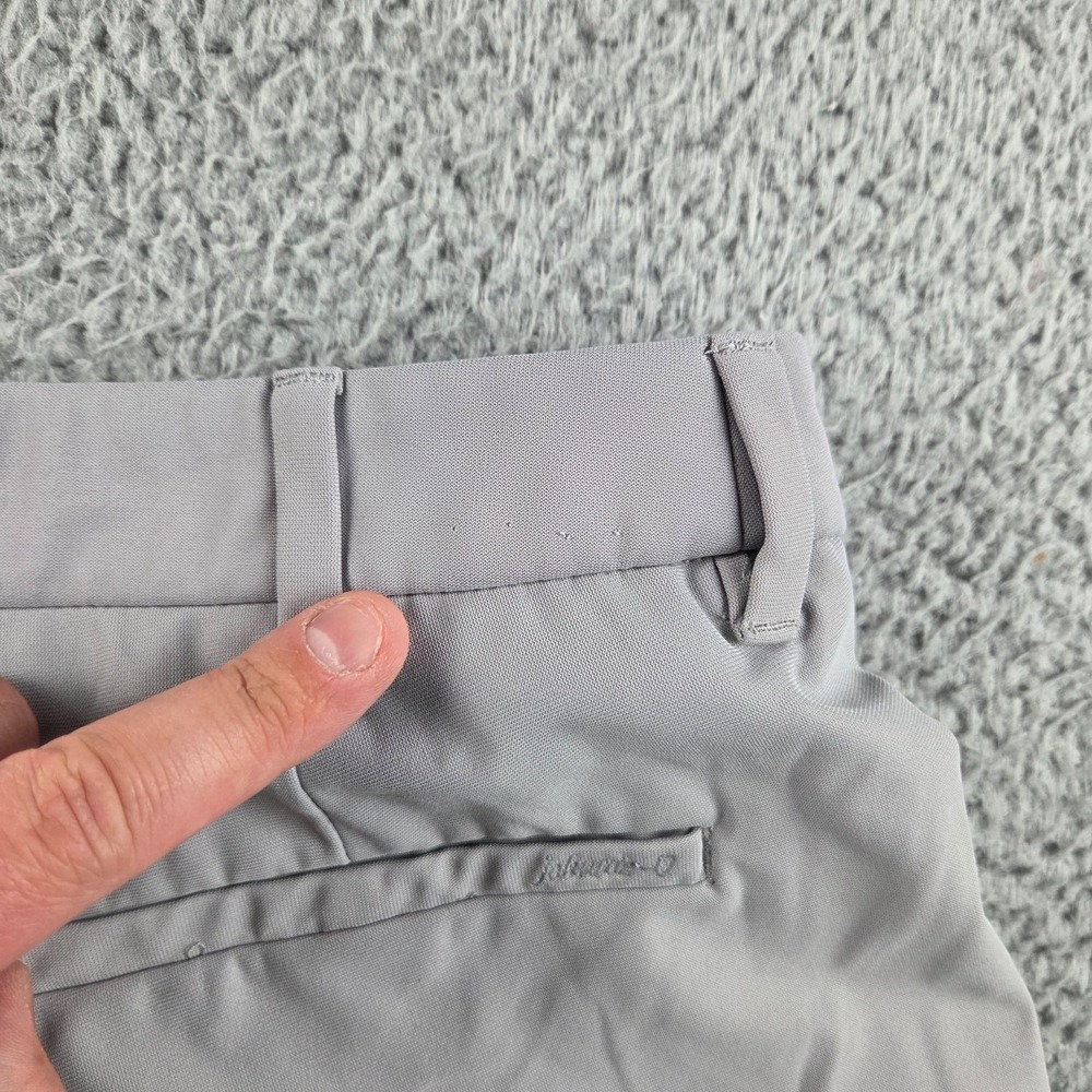 Johnnie O Cross Country Shorts Mens 34 Gray Athletic Golf Prep-Formance Stretch - Picture 11 of 11
